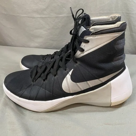 Nike Hyperdunk 2015 Men's Size 10 Black Hightop Basketball Sneakers 749645-001