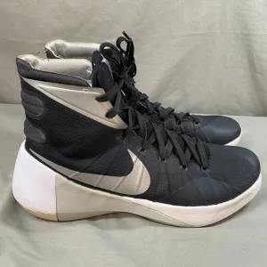 Nike Hyperdunk 2015 Men's Size 10 Black Hightop Basketball Sneakers 749645-001
