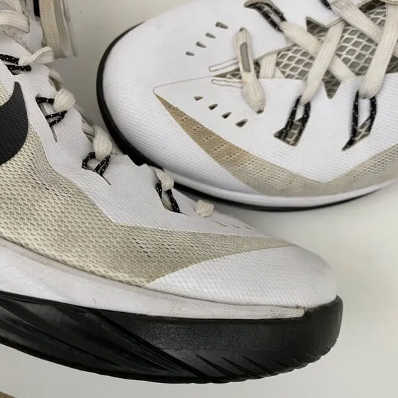 Nike Hyperdunk Lunarlon 2014 White Basketball Shoes Sneakers Mens 14 *NO INSOLES
