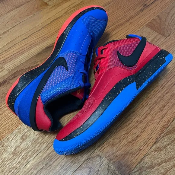 Nike Ja 1 Hunger Game Royal Black Red Morant SIZE US MEN SIZE 17 (DR8785 401)