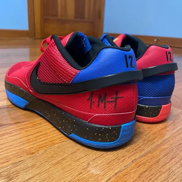Nike Ja 1 Hunger Game Royal Black Red Morant SIZE US MEN SIZE 17 (DR8785 401)