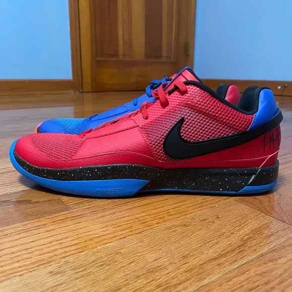 Nike Ja 1 Hunger Game Royal Black Red Morant SIZE US MEN SIZE 17 (DR8785 401)
