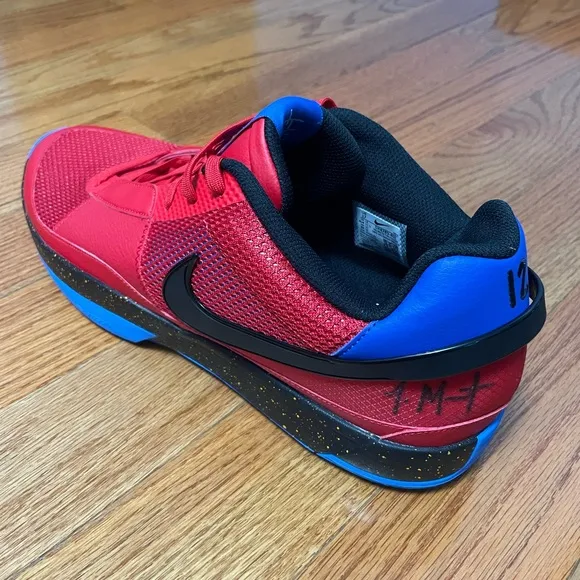 Nike Ja 1 Hunger Game Royal Black Red Morant SIZE US MEN SIZE 17 (DR8785 401)