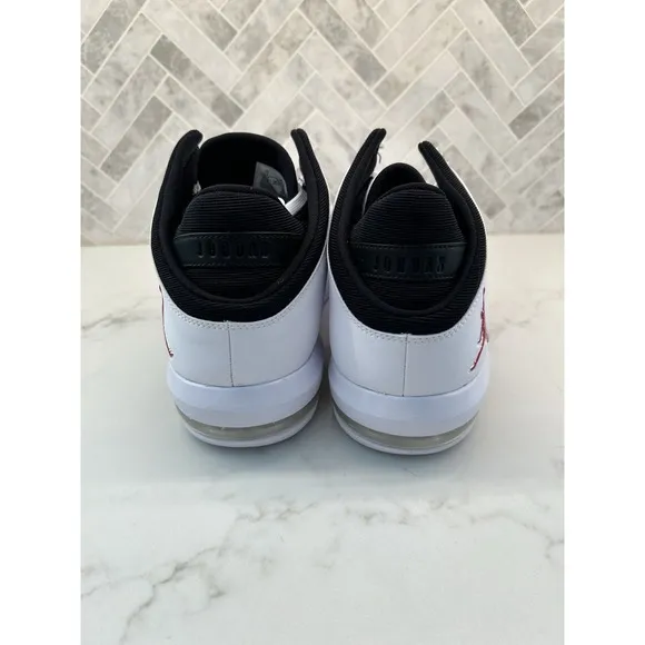 Nike Jordan Flight Origin 4 White Black Red Basketball Shoes 921196-101 Mens 15