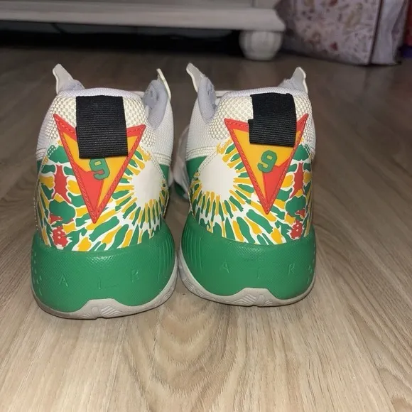 Nike Jordan Zoom 92 White Lucky Green Dark Sulfur 2020 Sneakers‎ Men Size 13