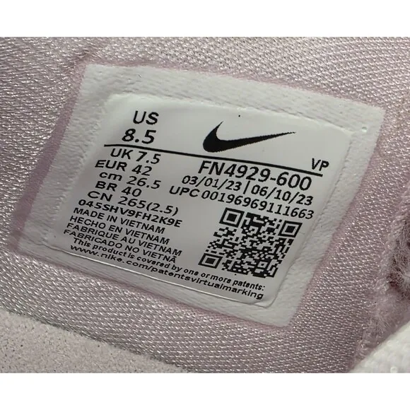 Nike KD 16 NRG Aunt Pearl Pink Basketball Shoes Men's Size Men’s 8.5 Wmn's 9.4