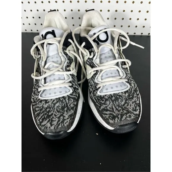 Nike Kevin Durant KD 15 TB White Black Speckled Basketball sneakers size 10.5