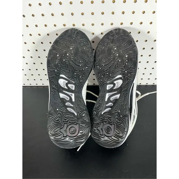 Nike Kevin Durant KD 15 TB White Black Speckled Basketball sneakers size 10.5