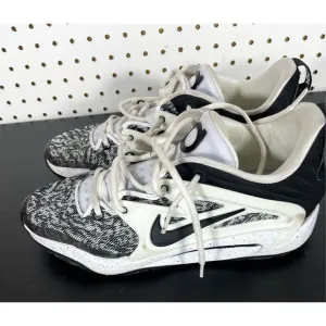 Nike Kevin Durant KD 15 TB White Black Speckled Basketball sneakers size 10.5