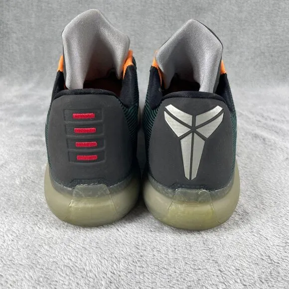Nike Kobe Bryant Basketball Kobe X 10 Flight Mens 11 Green Sneakers 705317-308
