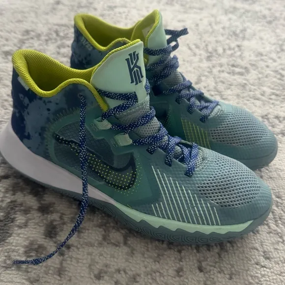 NIKE KYRIE FLYTRAP 5 ocean cube blue green basketball sneakers 🏀