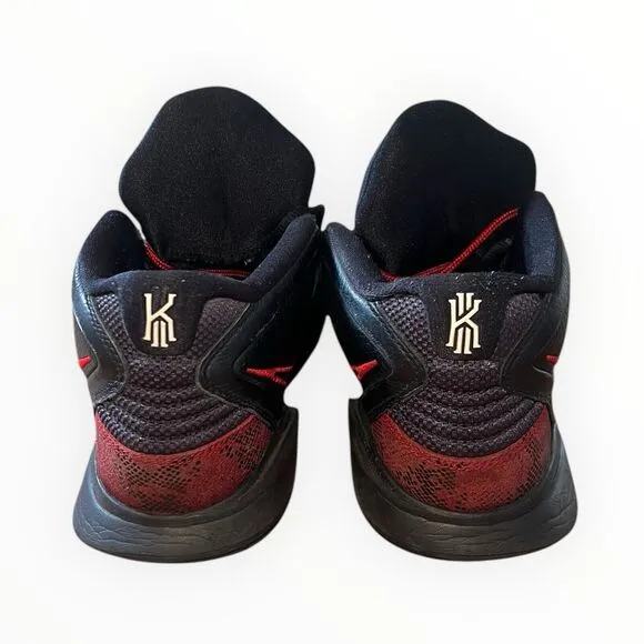 Nike Kyrie Infinity Bred Mens Size 9 Black Red Basketball Shoes  CZ0204-004