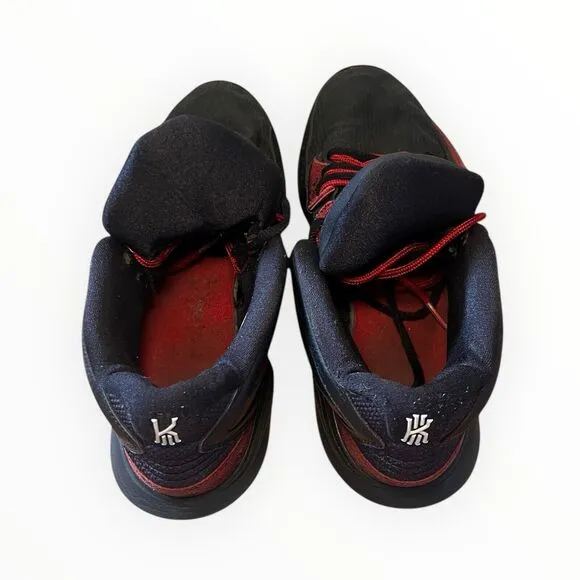 Nike Kyrie Infinity Bred Mens Size 9 Black Red Basketball Shoes  CZ0204-004