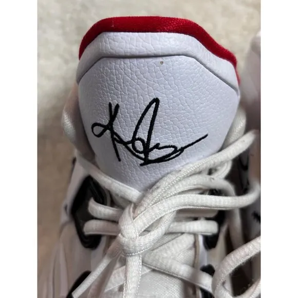 NIKE KYRIE INFINITY WHITE-BLACK-UNIVERSITY RED &quot;MAN MACHINE&quot; SZ 4.5 DD0334-101