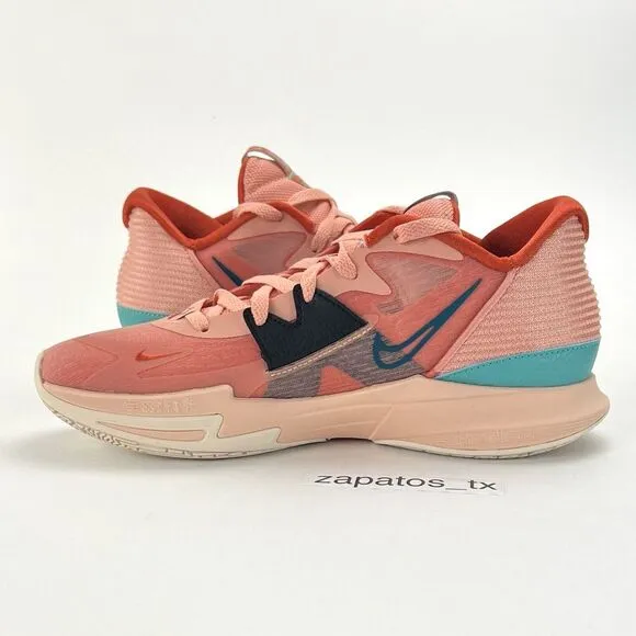 Nike Kyrie Low 5 Basketball Shoes Madder Root DJ6012-800 Men's Size 10 NEW