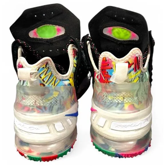 Nike LeBron 18 &quot;James Gang&quot; Basketball Shoes Multicolor Size 6.5