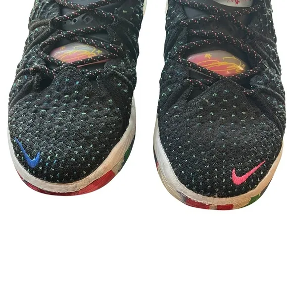 Nike Lebron 18 James Gang Multicolor Basketball Sneakers CQ9283-002 Size 12