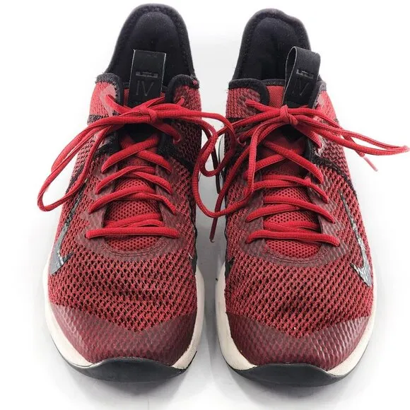 NIKE LeBron Witness 4 IV Basketball Sneakers Red / Black