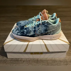 Nike Lebron XXI Basketball Sneakers “Aragonite”, Men’s Size 12, Denim Colorway