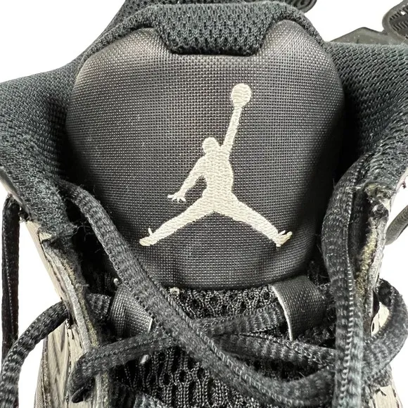 Nike Mens Air Jordan Ace 23 Black Basketball Shoes Sneakers 551765-010 Size 11