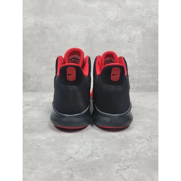Nike Mens Basketball Sneakers Size 11 Air Precision III Black Red Shoes