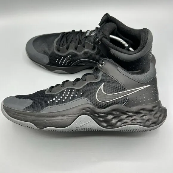 Nike Men's Fly by Mid 3 Black Anthracite Basketball Sneakers Men Size 12