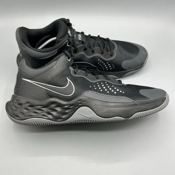 Nike Men's Fly by Mid 3 Black Anthracite Basketball Sneakers Men Size 12