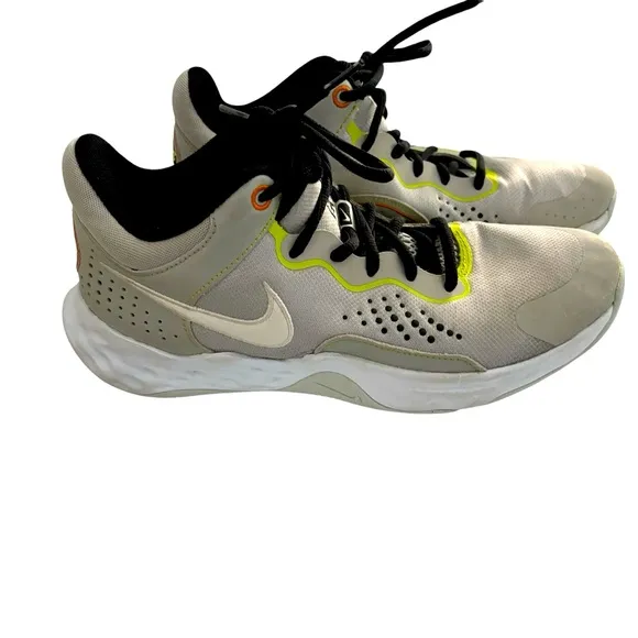 Nike Men’s Fly By Mid 3 Light Iron Ore Sneakers Basketball ShoesSize 7.5 Mesh
