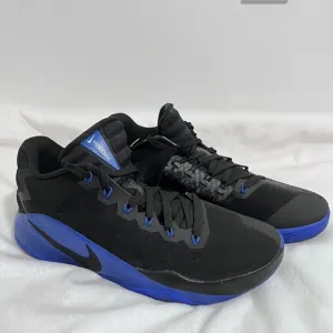 Nike Men's Hyperdunk 2016 Low Top Sneakers Size 11.5 Men Black Blue Zoom Active