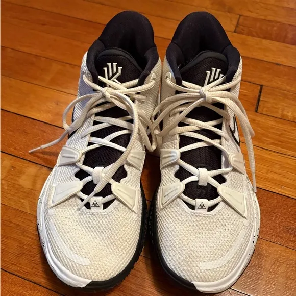 Nike Men’s Kyrie 7 TB White/Black Basketball Sneakers