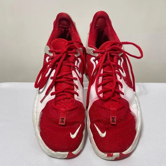 Nike PG 5 TB Paul George Basketball Shoes University Red Sneakers Mens Size 11.5