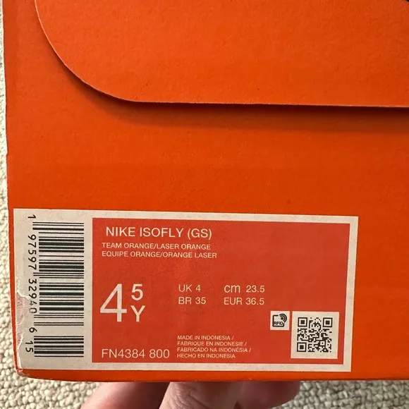 Nike Red and Yellow Sneakers Dynamic Design
