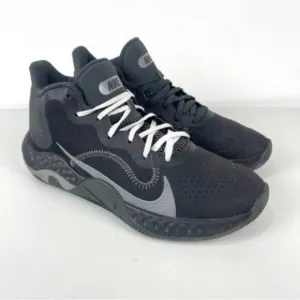 Nike Renew Elevate NBK Smoke Grey Basketball Sneakers CK2670-001 Men's Size 7.5