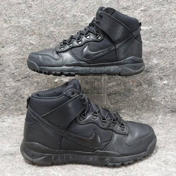Nike SB Dunk High Boots Men's Size 12 Black 536182-001 Skater Sportswear