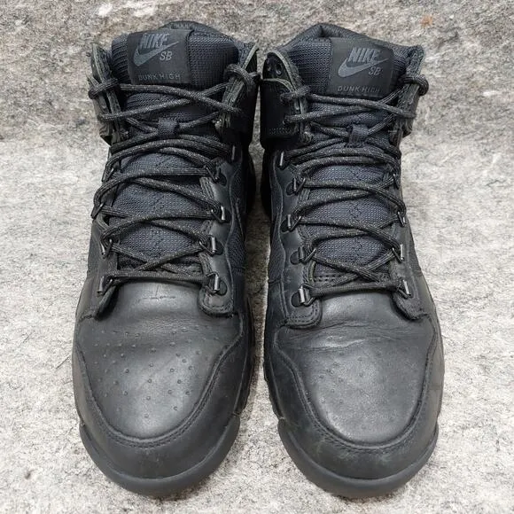 Nike SB Dunk High Boots Men's Size 12 Black 536182-001 Skater Sportswear
