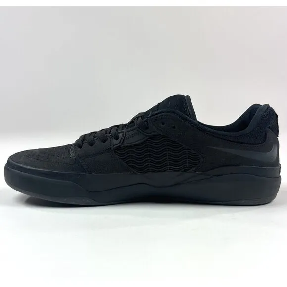 Nike SB Ishod Wair Premium Mens Triple Black Skate Shoes Sneakers DZ5648-001