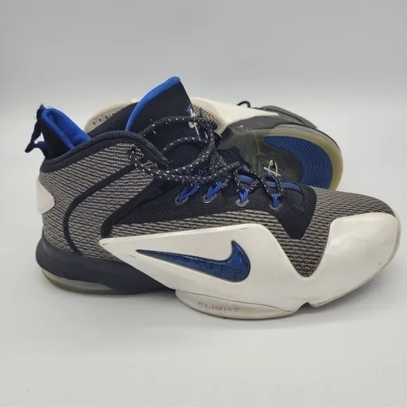 Nike Shoes Men 7.5 Penny 6 Sharpie Black Blue Basketball Sneakers  749632-001