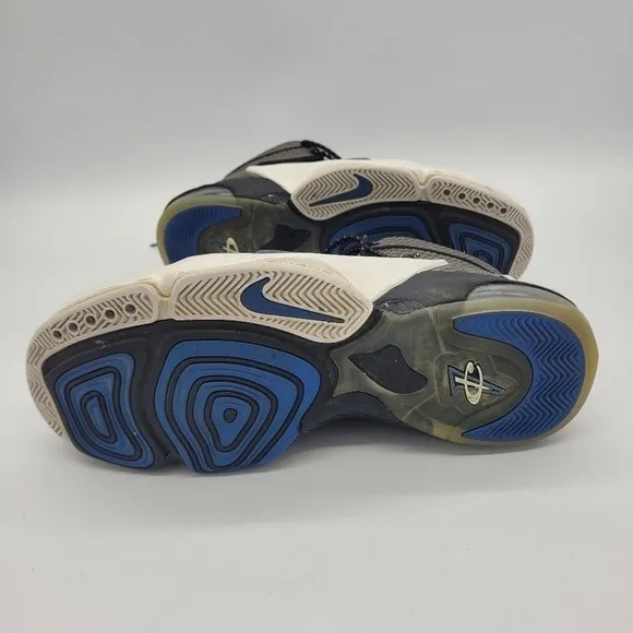 Nike Shoes Men 7.5 Penny 6 Sharpie Black Blue Basketball Sneakers  749632-001