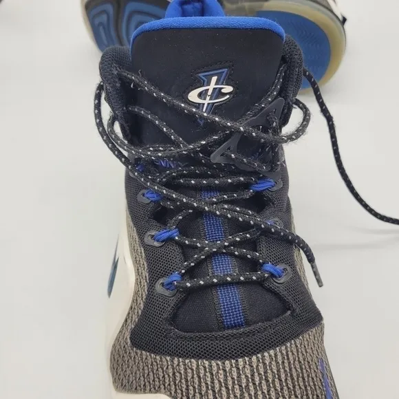 Nike Shoes Men 7.5 Penny 6 Sharpie Black Blue Basketball Sneakers  749632-001