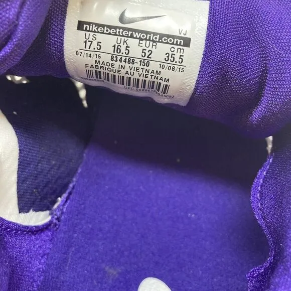 NIKE Sneakers Basketball Men's 17.5 Hyperlive TB 834488150 Purple