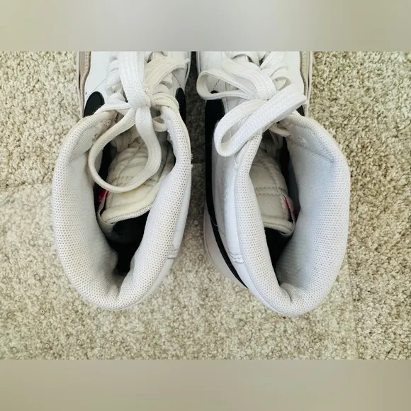 Nike White Black Blazer Mid '77 Kids Shoes Sneakers Size 7Y