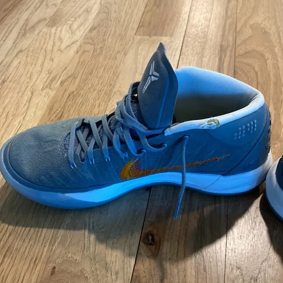 Nike x Kobe AD Sneakers Mid Grey Snakeskin 2017 Basketball 922482-005 M 8.5