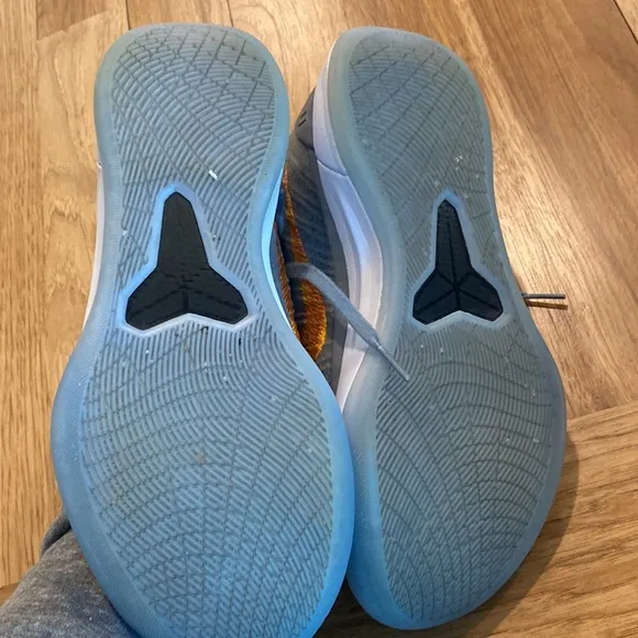 Nike x Kobe AD Sneakers Mid Grey Snakeskin 2017 Basketball 922482-005 M 8.5