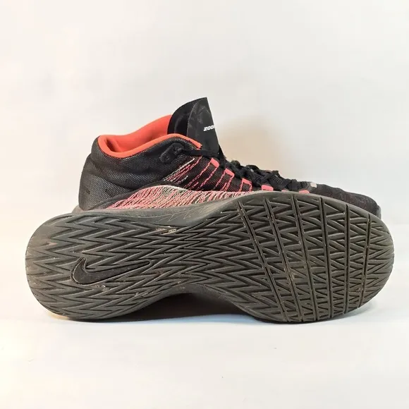 Nike Zoom Ascention Mens Size 11.5 Basketball Shoes Athletic Sneakers 832234-003