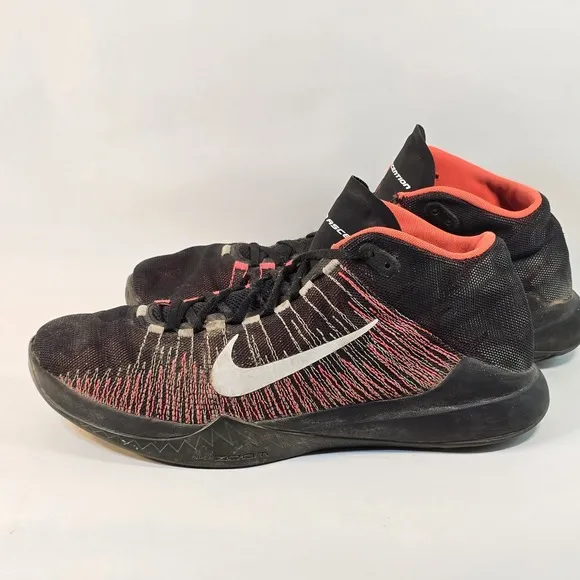 Nike Zoom Ascention Mens Size 11.5 Basketball Shoes Athletic Sneakers 832234-003