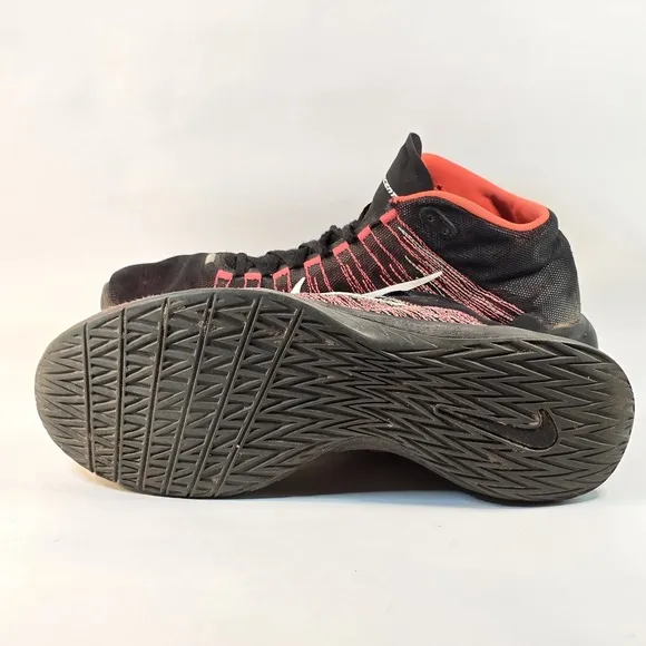 Nike Zoom Ascention Mens Size 11.5 Basketball Shoes Athletic Sneakers 832234-003