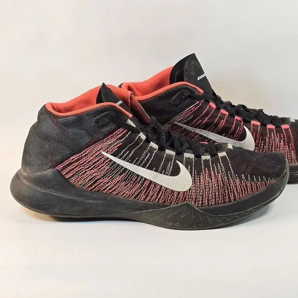 Nike Zoom Ascention Mens Size 11.5 Basketball Shoes Athletic Sneakers 832234-003