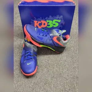 Nike Zoom KD 4 Nerf 2024 Basketball Sneakers FQ8180-400 Men Size 11.5