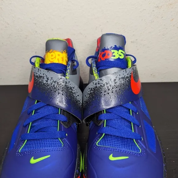 Nike Zoom KD 4 Nerf 2024 Hasbro Basketball Sneakers FQ8180-400 Mens 9.5
