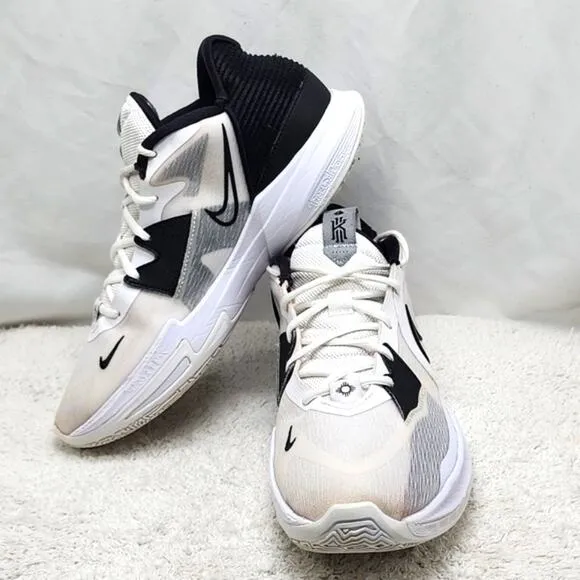 ■NIKE■KYRIE 5 LOW BASKETBALL🏀SNEAKERS 👟BLACK/WHITE MENS 11.5 ●I   ■GUC📦BOX 2■